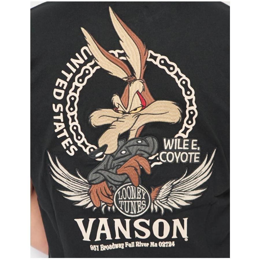 当日発送分 Vanson バンソン ルーニーテューンズ コラボ コヨーテ ポロシャツ 半袖 Ltv 2106 国内取寄せ Blog Safetec Com Br