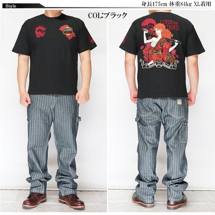 VANSON（バンソン） ルパン三世 Tシャツ 半袖 メンズ 峰不二子 LPN