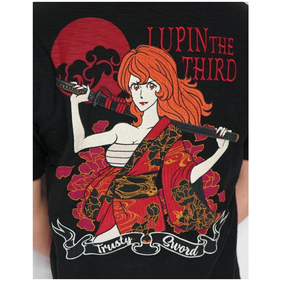 VANSON（バンソン） ルパン三世 Tシャツ 半袖 メンズ 峰不二子 LPN