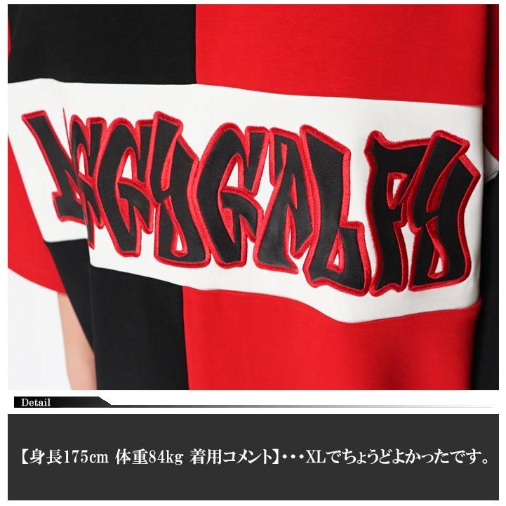 GALFY（ガルフィー） Tシャツ 半袖 メンズ レディース 半分 カラー