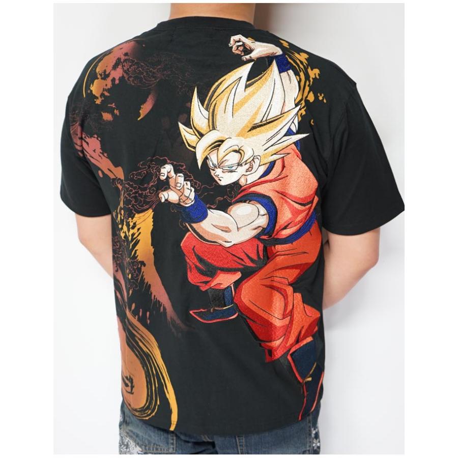 絡繰魂 カラクリダマシイ ドラゴンボール コラボ 和柄 Tシャツ メンズ