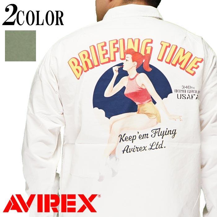 AVIREX（アヴィレックス） アビレックス 長袖 シャツ メンズ