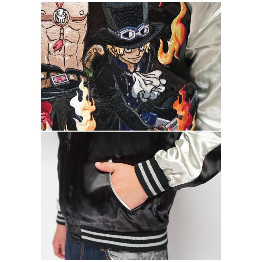ONE PIECE ワンピース リバーシブル スカジャン テンストライク ONE PIECE ワンピース リバーシブル スカジャン テンストライク