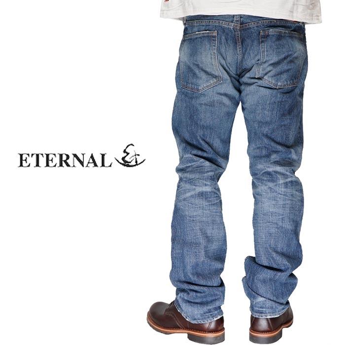 ETERNAL エターナル ジーンズ 5ポケット ローライズストレート