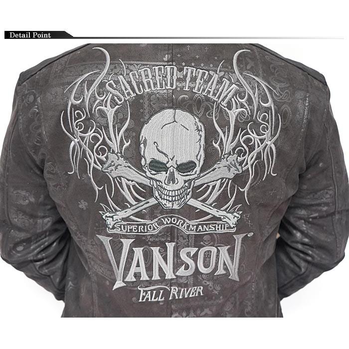 VANSON（バンソン） ライダース ジャケット アウター メンズ