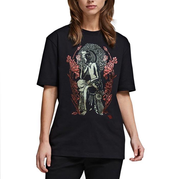 ゆったり和柄トップス 和柄Tシャツ半袖 メンズレディース 日本製 丸首 クルーネック