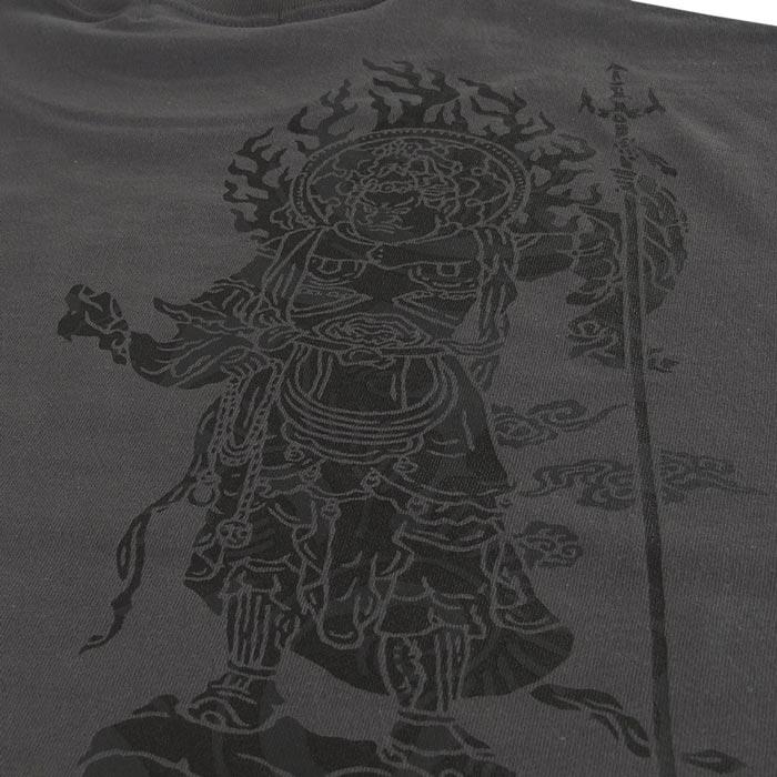 Wajin[工房倭人] 和柄 Tシャツ 半袖 メンズ 日本製 増長天 クリック