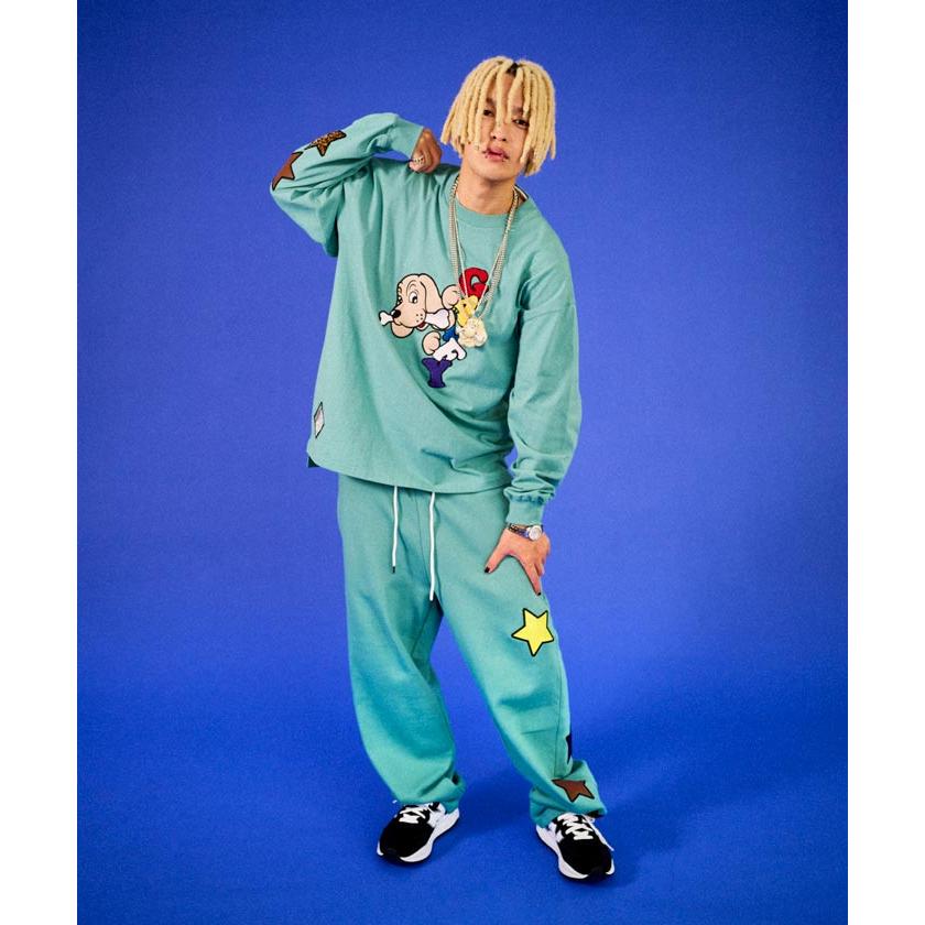 GALFY（ガルフィー） ロンT ロング Tシャツ 長袖 メンズ レディース 星