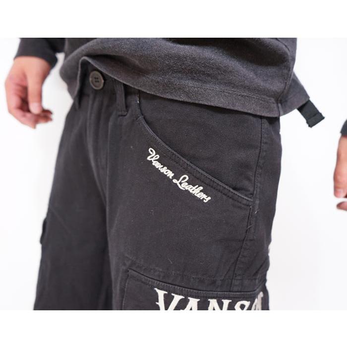 VANSON（バンソン） カーゴパンツ メンズ スターウイング NVBL-2201