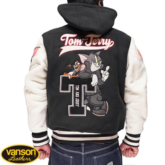 VANSON（バンソン） トムとジェリー コラボ ボンディング スタジャン