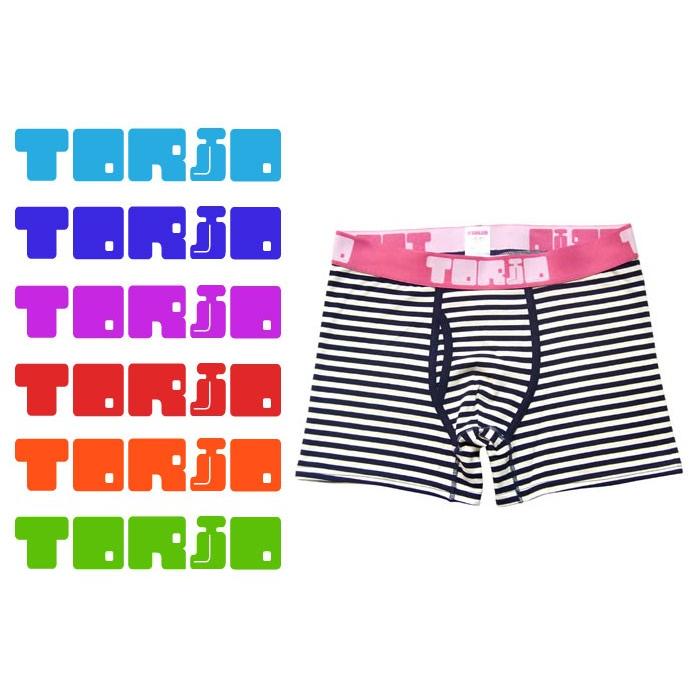 TORIO[トリオ] ボーダー PINK/ボクサーパンツ/アンダーウェア/下着