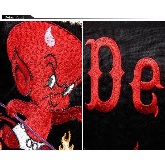 TEN STRIKE[テンストライク] ホットスタッフ刺繍ジップ ジャージ/ASW