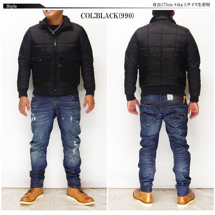 G-STAR RAW[ジースターロウ] 中綿ナイロンジャケット A CROTCH 3D SLIM 