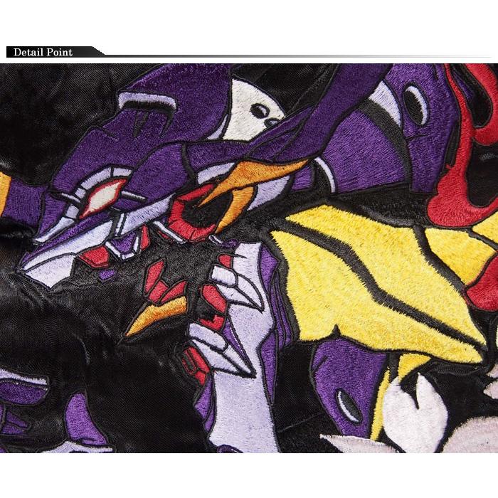 エヴァンゲリオン[Evangelion] × 錦コラボ 初号機覚醒 和柄スカジャン