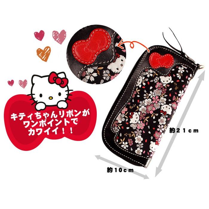 美品 ハローキティ 花山コラボ 和柄 長財布 HELLO KITTY 美品 ハローキティ 花山コラボ 和柄 長財布 HELLO KITTY - メルカリ