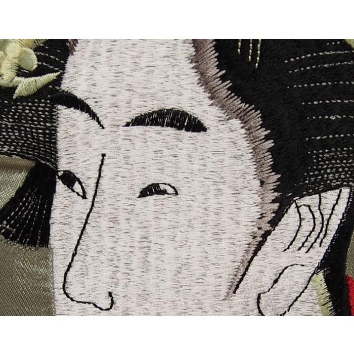 花旅楽団[ハナタビガクダン] 舞妓柄刺繍 リバーシブル 和柄