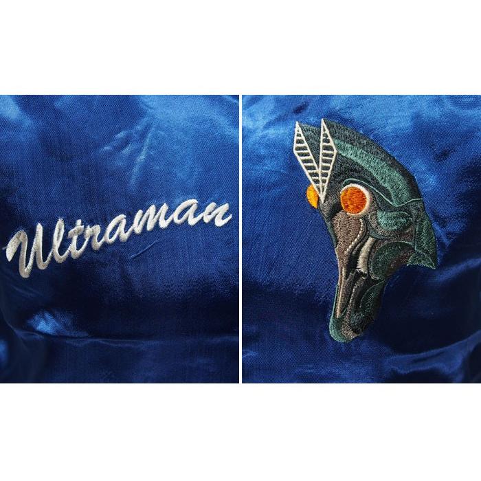 【3/2まで！週末限定セール】未使用 XXL ウルトラマン スカジャン バルタン バルタン星人 刺繍スカジャン ULSJ-503 ウルトラマン 円谷プロ