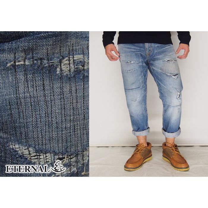 ETERNAL[エターナル] アンクルリメイク ジーンズ/デニム/岡山県児島産