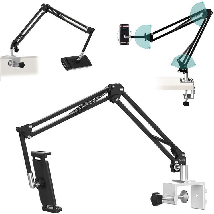 タブレット アーム スタンド 寝ながら 4〜12.9インチ switch適用 タブレットアームスタンド スマホ 寝ながら 4?12.9インチ For