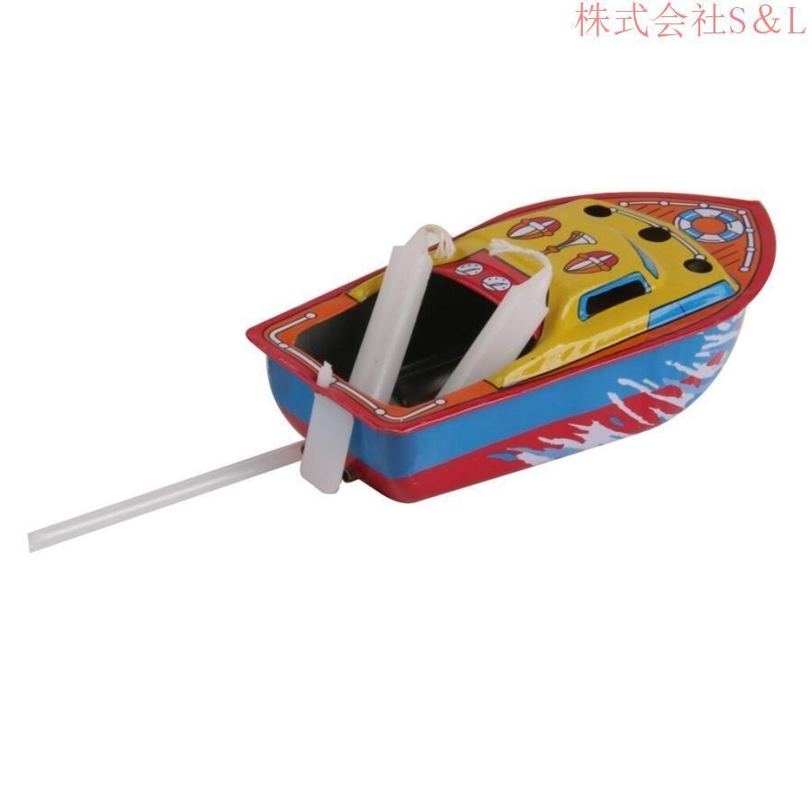 ポンポン船 ブリキ モーターボート ビンテージ 1930年代？ 昭和レトロ 楽天市場】ブリキ製 ポンポン丸 Tin toy boat ボート 船 日本製