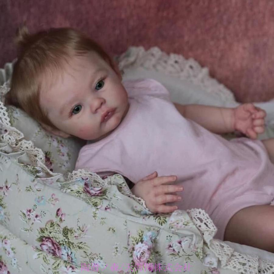 リボーンドール 19インチ48cm 新しい生まれ変わった女の子の人形
