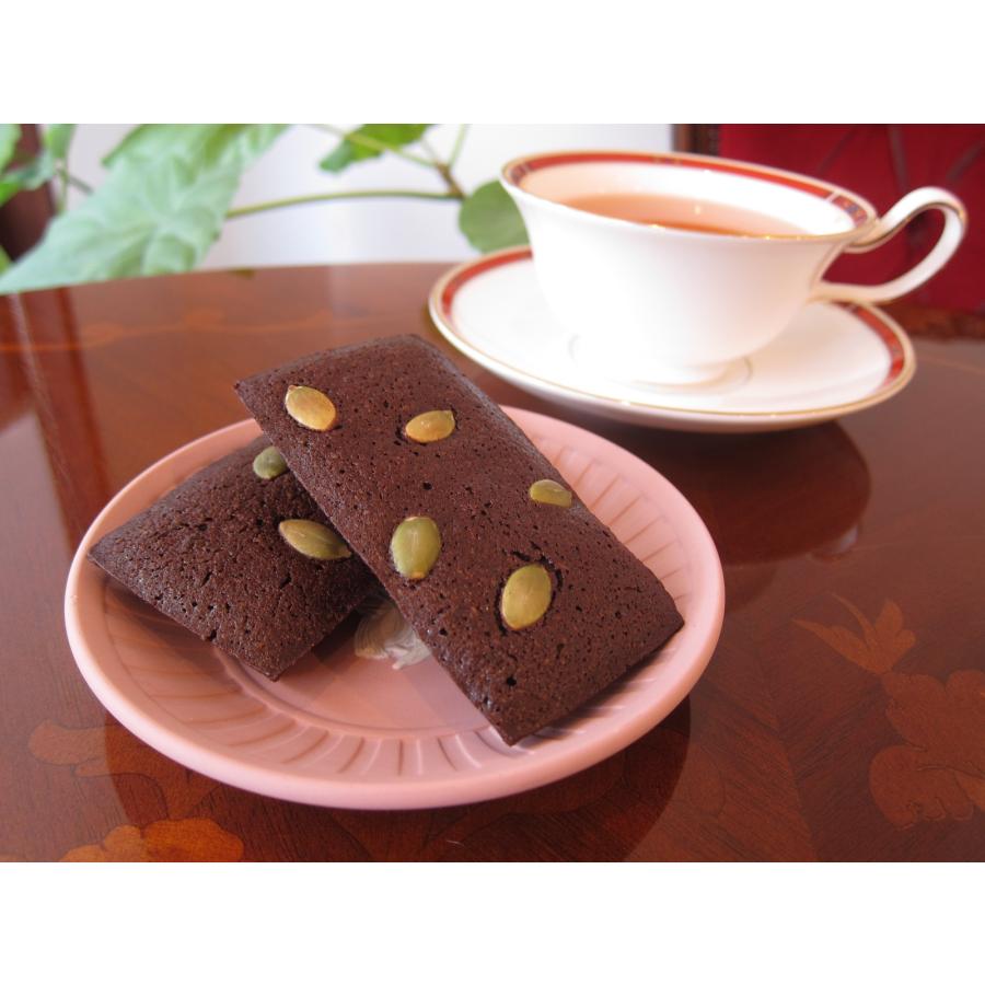 【チョコレートフィナンシェ（1枚入り）】要冷蔵、チョコレート味のしっとりフィナンシェ、ミネラル豊富なきび砂糖使用 | 