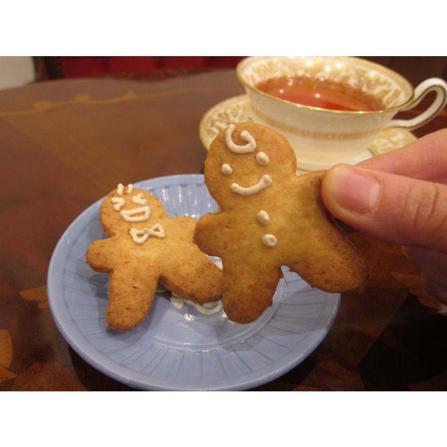 クリスマスのジンジャーマンクッキー 2枚入り クリスマスのかわいいショウガの焼き菓子 プチギフトにぴったり Cookie クッキー工房メイフェア 通販 Yahoo ショッピング