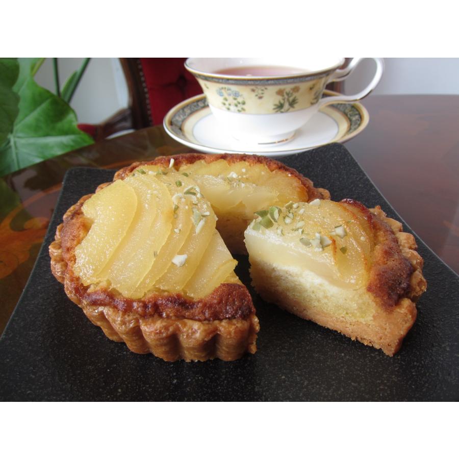 【洋梨のタルト（直径12cm）】要冷蔵、上質なバターときび砂糖を使ったやさしい味わいのタルト | 
