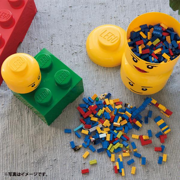 40321724 ストレージヘッド ボーイ ラージ（LEGO STORAGE HEADS BOY Large）おもちゃ/収納/棚/ 子供/ キッズ/こども/ レゴシリーズ｜mayfair-online｜03