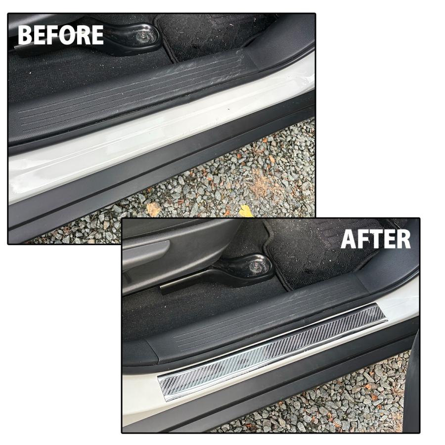 ロードスター NC系 サイド ステップ スカッフプレート シール ドア