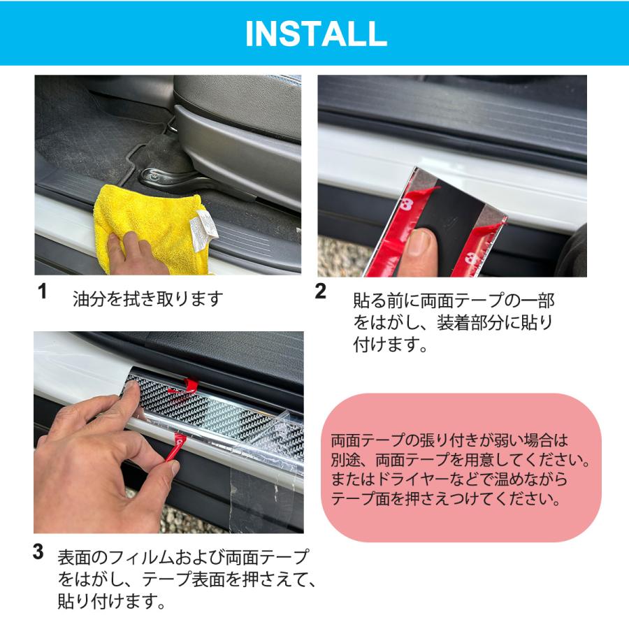 ロードスター NC系 サイド ステップ スカッフプレート シール ドア