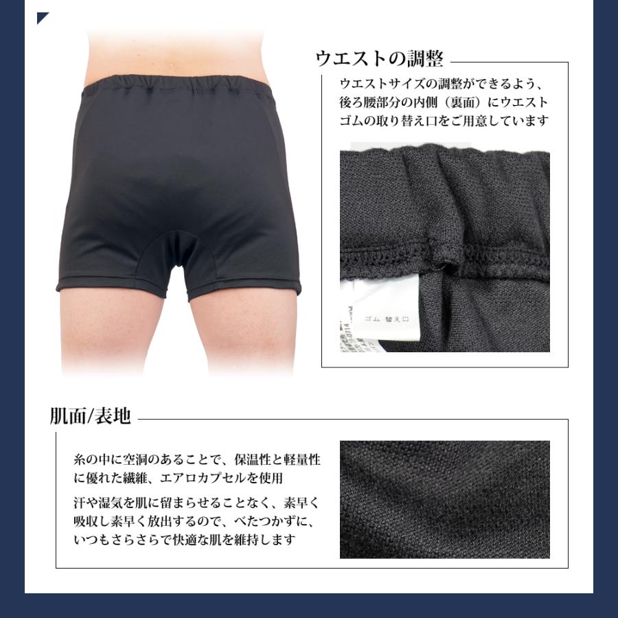 失禁パンツ 尿漏れパンツ 男性用 大容量タイプ ボクサーパンツ メンズ 尿失禁 防水 日本製 吸水パンツ はれパン 360 最大300cc LLサイズ 送料無料 |  | 06