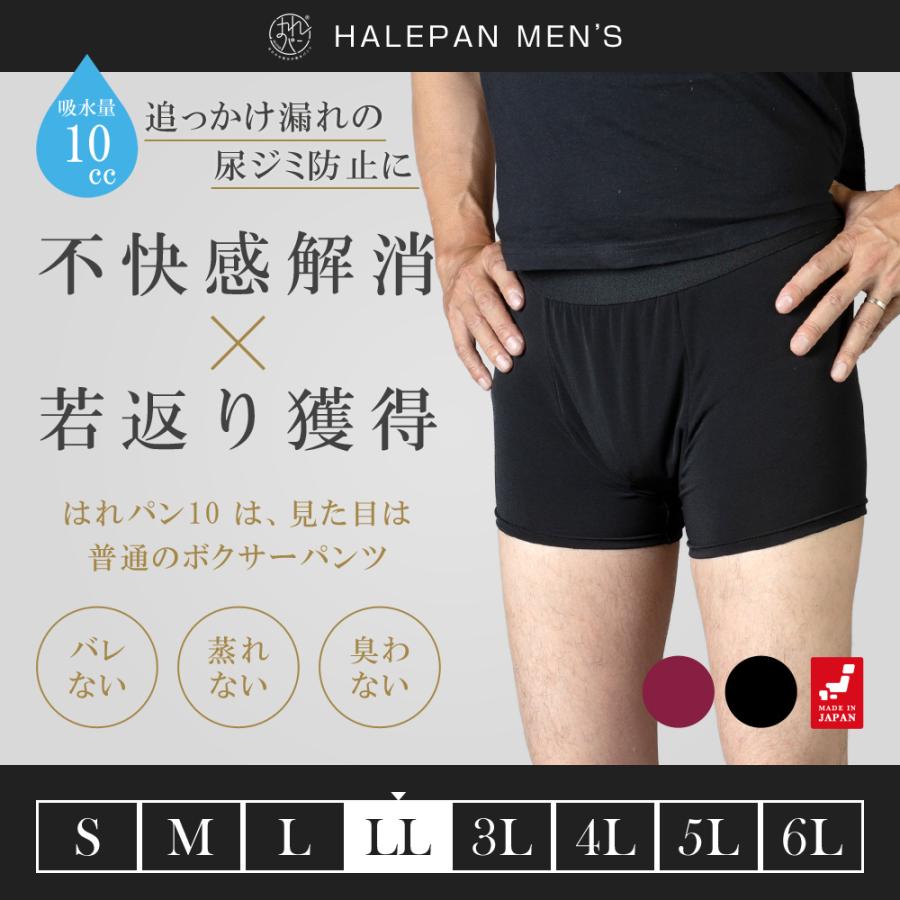 失禁パンツ 尿漏れパンツ 男性用 メンズ ボクサーパンツ