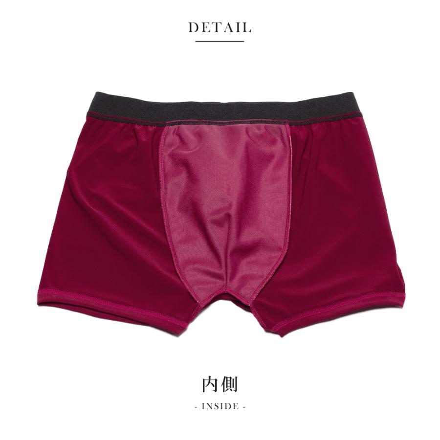 失禁パンツ 尿漏れパンツ 男性用 メンズ ボクサーパンツ 追っかけ漏れ 尿ジミ防止 日本製 吸水パンツ はれパン 10cc 4Lサイズ メール便送料無料 |  | 11