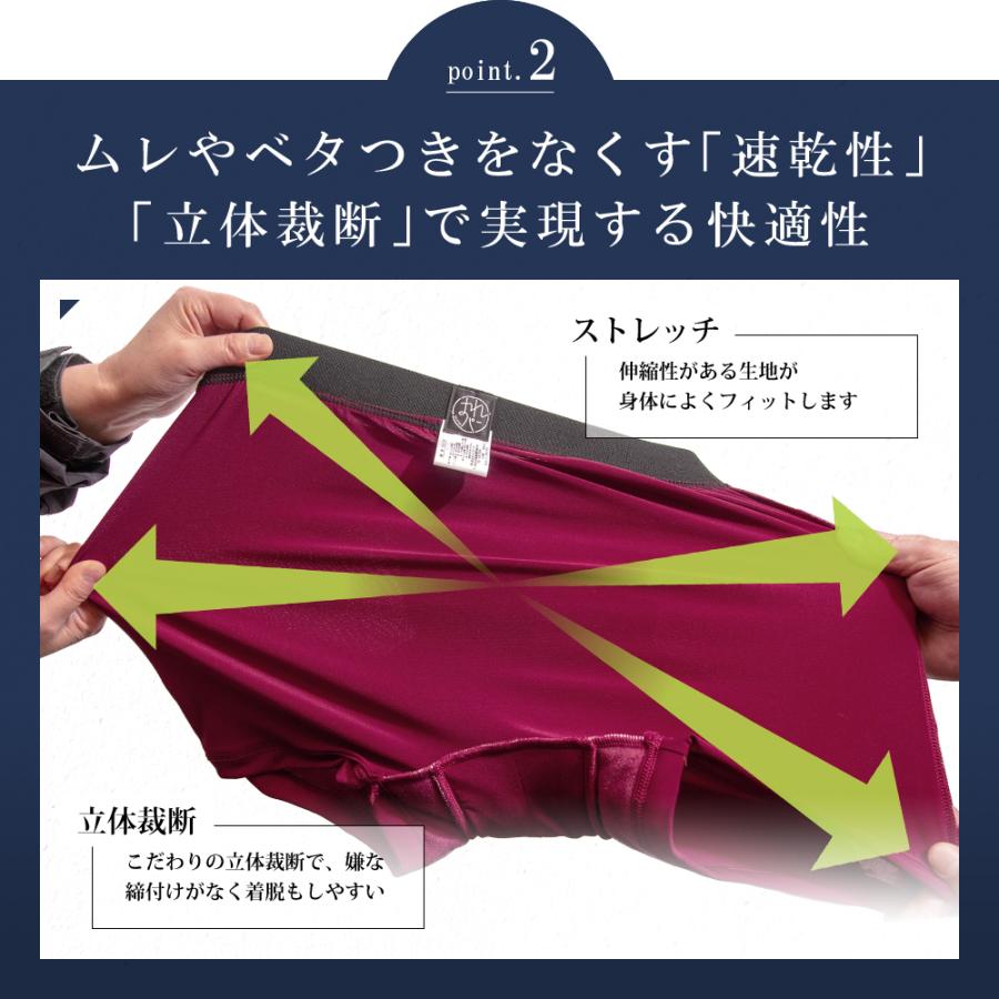 失禁パンツ 尿漏れパンツ 男性用 メンズ ボクサーパンツ 追っかけ漏れ 尿ジミ防止 日本製 吸水パンツ はれパン 10cc 5Lサイズ メール便送料無料 |  | 05