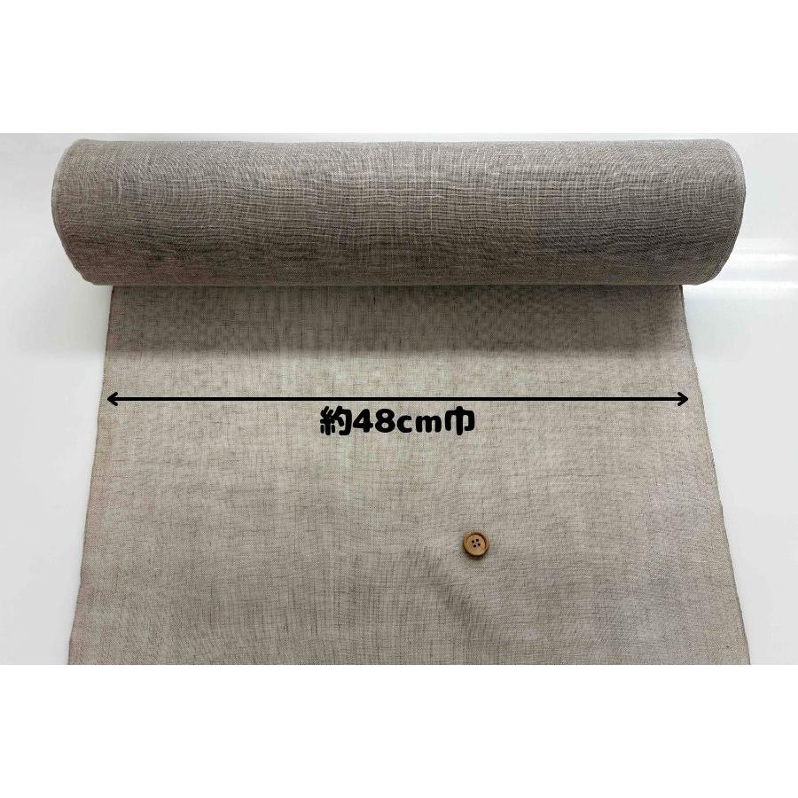 ナチュラルリネン 麻100% ガーゼ キナリ 【50cm以上10cm単位での販売】 |  | 02