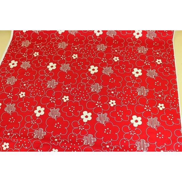 花柄 フラワー 北欧調 北欧風 ツイル生地　綿100% 生地幅 約110cm 日本製 【50cm以上10cm単位での販売】 |  | 06