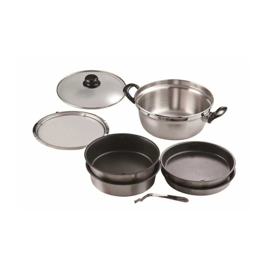 不思議な蒸気鍋 FG222（ガス、IH、スーパーラジエントヒーター対応