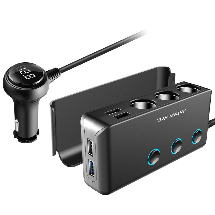 Japan Ave Quick Charge 3 0 スマートic 急速充電 シガーソケット 3連 最大8 5a 5v 増設 カーチャージャー 車 充電器 3連ソケット 拡張 Usb 4ポート B07jh4svpd Maymaymall 通販 Yahoo ショッピング