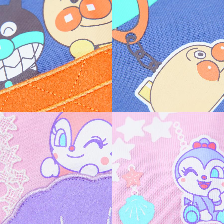アンパンマン Tシャツ 半袖 どっちも前 90 100 前後なし 春夏 新作 2026 キャラクター ベビー キッズ 男の子 女の子 バイキンマン ドキンちゃん 子供服 | BANDAI | 07