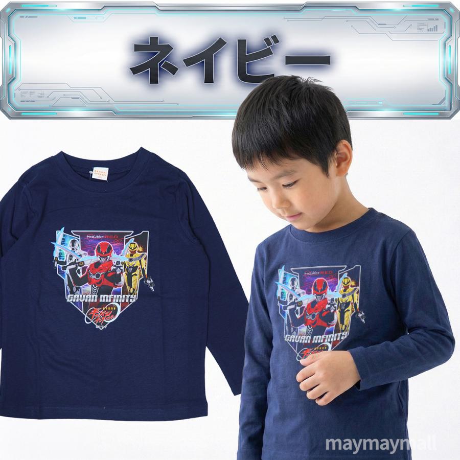 BANDAI（バンダイ） 超宇宙刑事ギャバンインフィニティ 長袖Tシャツ