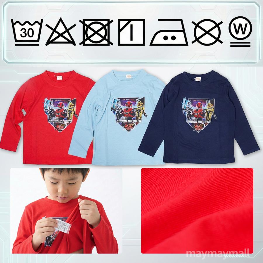 BANDAI（バンダイ） 超宇宙刑事ギャバンインフィニティ 長袖Tシャツ