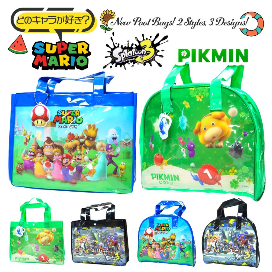 任天堂（Nintendo） プールバッグ ビニールバッグ トートバッグ マリオ