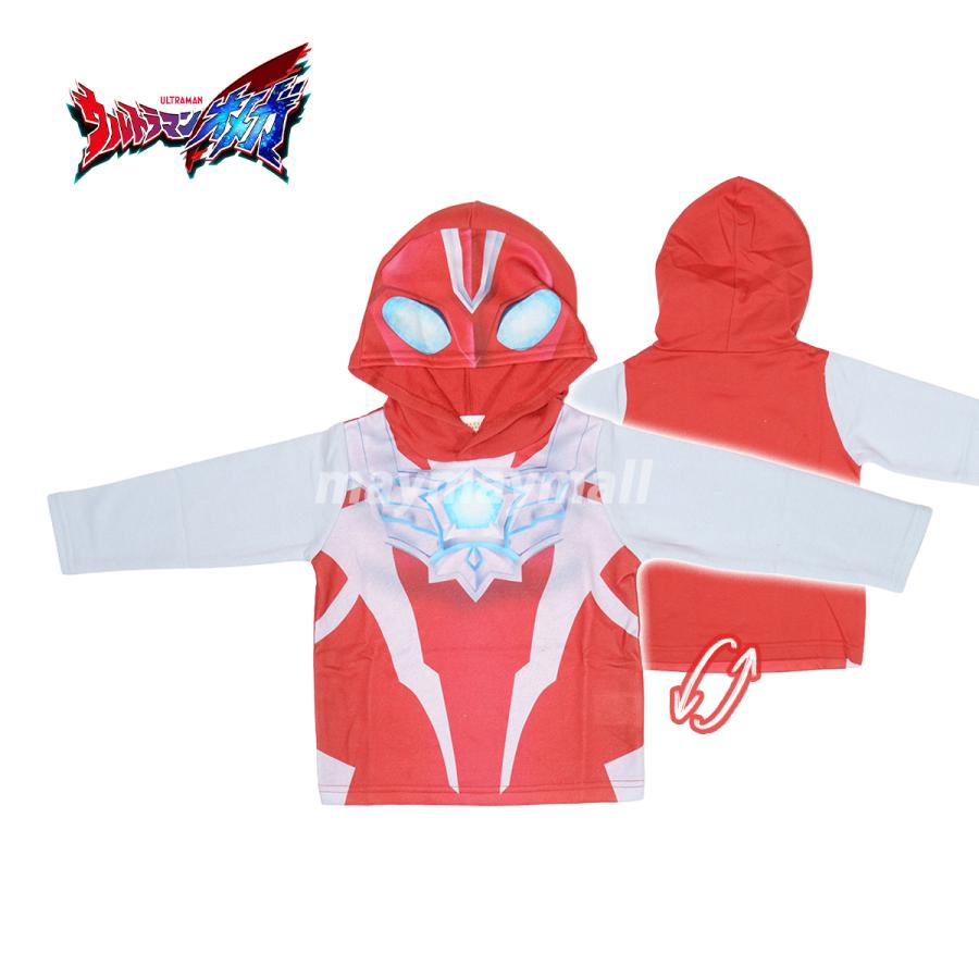 在庫限り ウルトラマンオメガ 仮面ライダーゼッツ パーカー 服