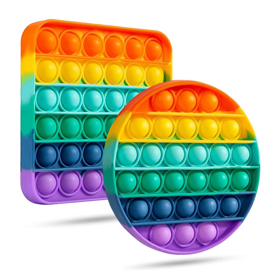 スクイーズ玩具 プッシュポップ フィジェットおもちゃ プッシュポップポップ バブル感覚 減圧グッズ ストレス解消 インテリジェンス Sq Maymaymall 通販 Yahoo ショッピング