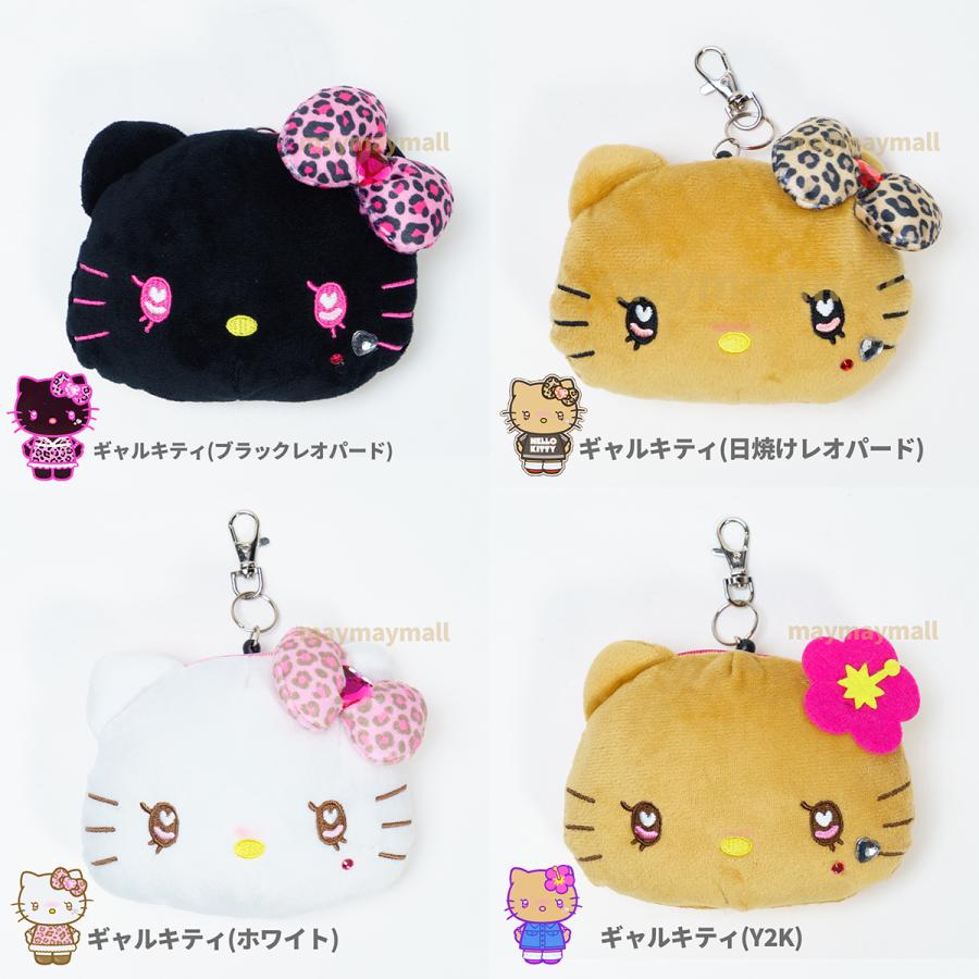 サンリオ ぬいぐるみパスケース リール付き 定期入れ キティ マイメロ クロミ シナモロール ギャルキティ 通学 女の子 | sanrio | 02