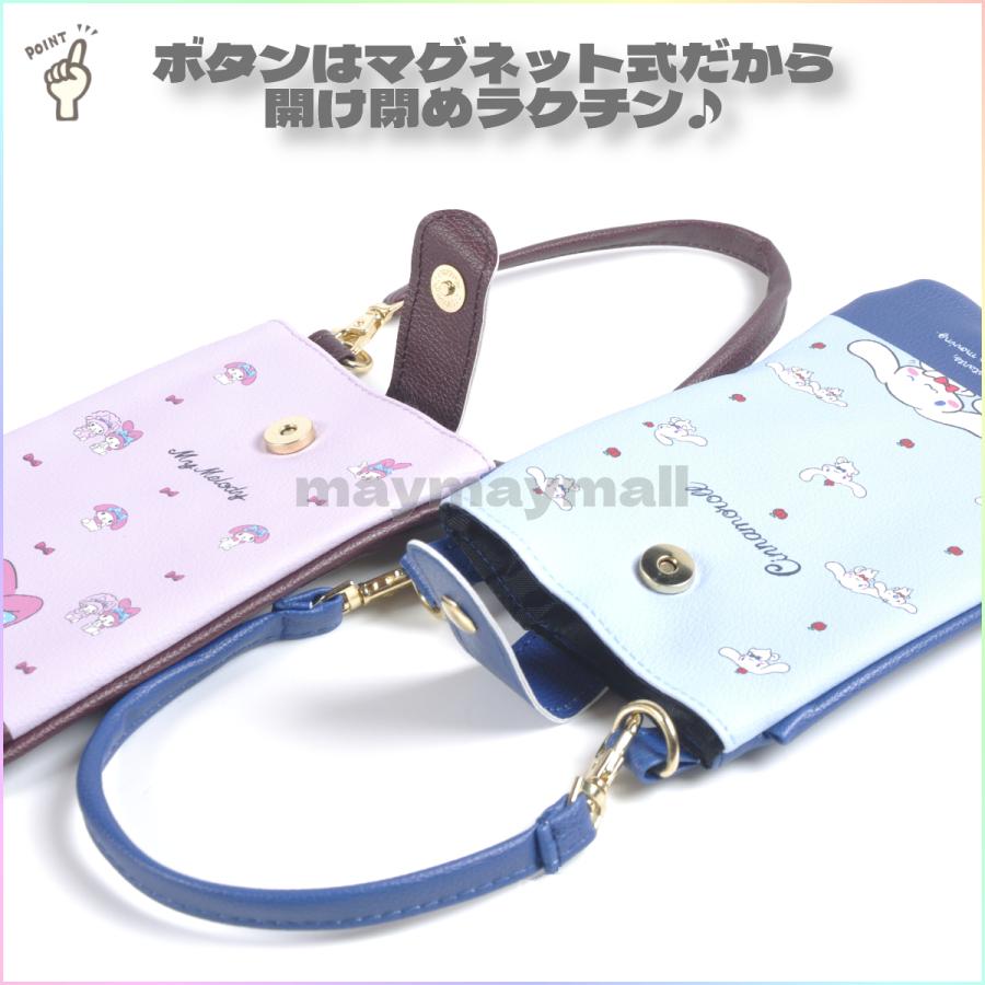 サンリオ スマホポーチ 2WAY ショルダーバッグ ミニ