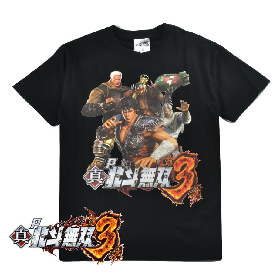 北斗が如く TシャツLサイズ・タペストリー・ミニポスター 非売品 北斗の拳 半袖 Tシャツ 北斗無双 パチンコ クルーネック カットソー