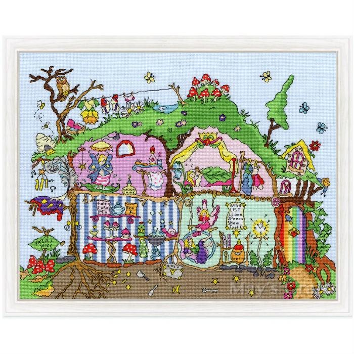 クロスステッチ 刺繍キット 妖精の丘 Bothy Threads Cut Thru Fairy Hill 日本語解説付き Xct3 May S Craft 通販 Yahoo ショッピング