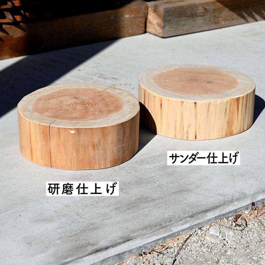 杉（サンダー仕上げ） 台 プレート ディスプレイ 約10cm（高さ）×約